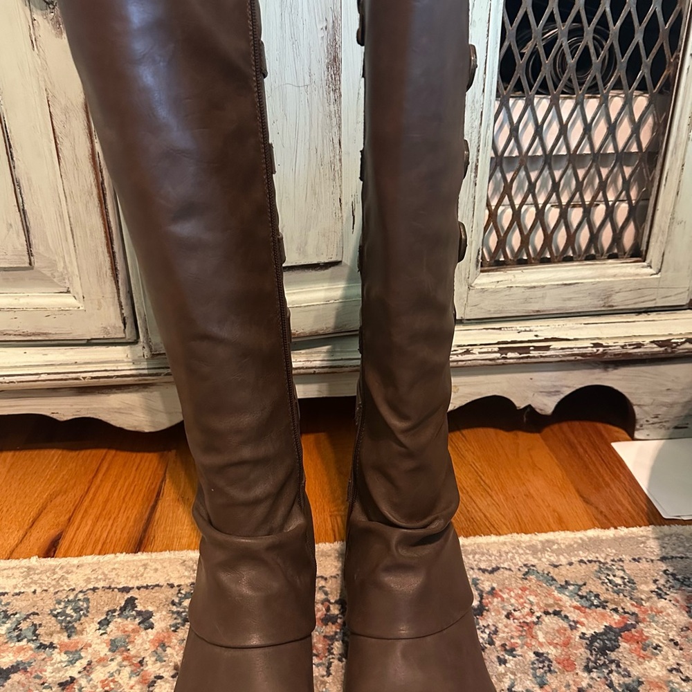 Blowfish Brown Heeled Boots